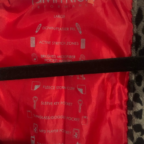 Calvin Klein white duck down water fowl feathers winter jacket size large - Picture 7 of 9